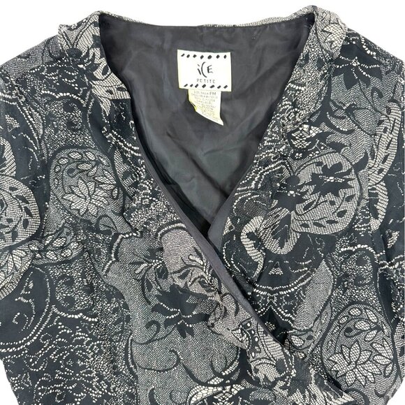 Vintage Y2K iCE Petite wrap blouse - Picture 4 of 11